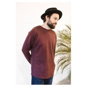 JACKSON ROWE • Vimy Crew Sweatshirt in Saffron